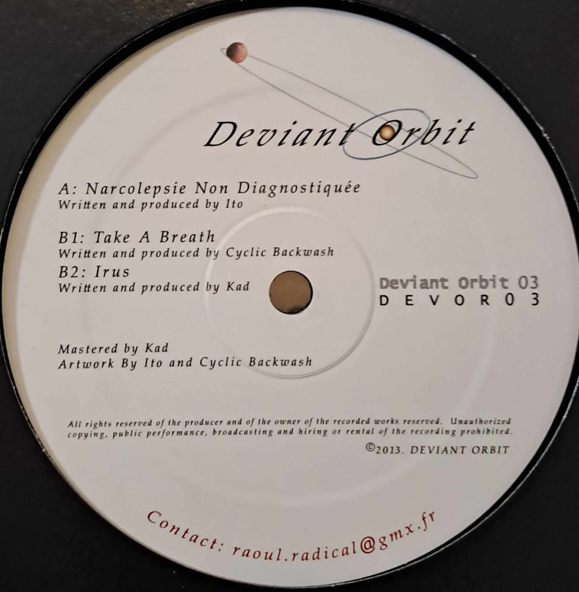 Deviant Orbit 03 - vinyle acid